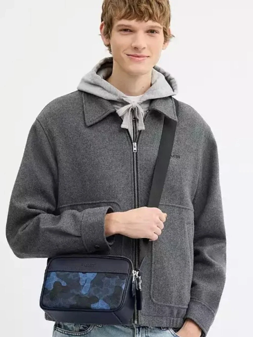 Coach Graham Crossbody Bag In Signature Camo Print